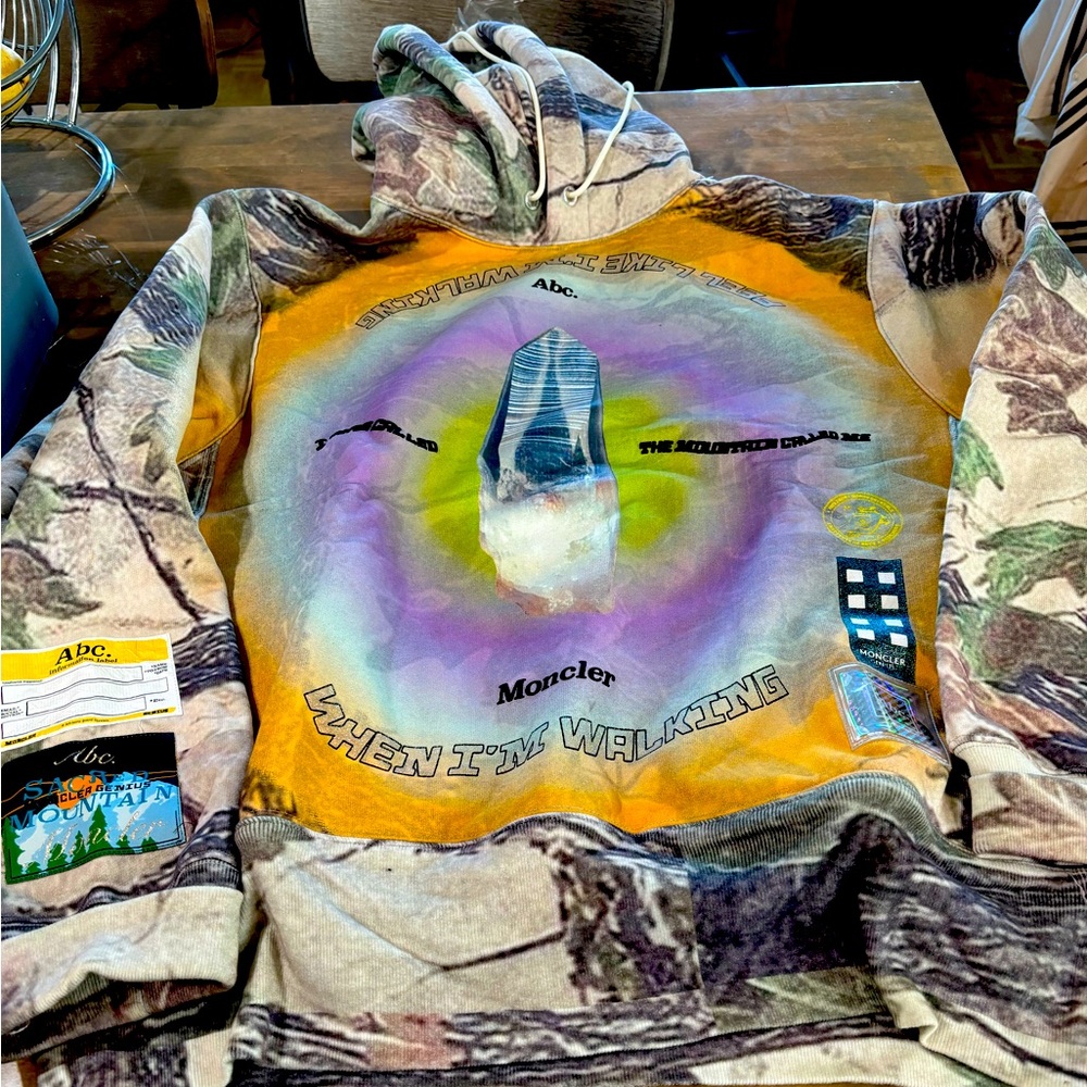Insane ABC. X Moncler Genius Hoodie - men’s size XL